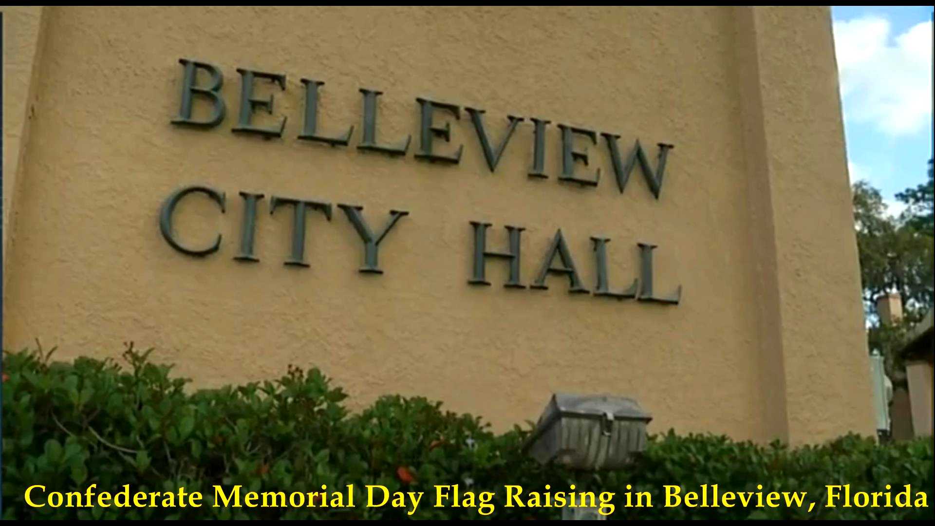Confederate Flag Raising, Belleview, FL 2018__05