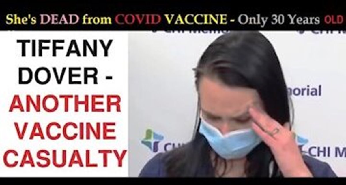 05_TIFFANY PONTES DOVER FAINTS IN 17 MINS, DEAD FROM VACCINE IN 10 HOURS